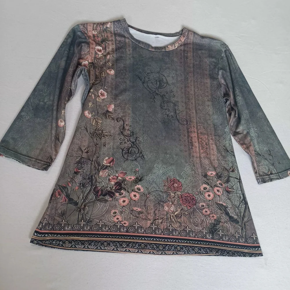 Matching Shirt Set- Women Sz M Men Sz XXL Floral Print
